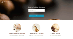Desktop Screenshot of caffeineinformer.com